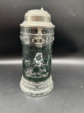 Bierkrug glas deckel gebraucht kaufen  Bad Dürkheim