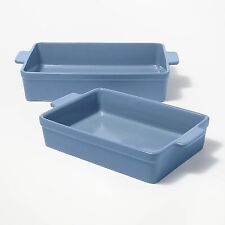 2pc stoneware rectangle for sale  USA