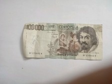 Banconota 100000 lire. usato  Acerra