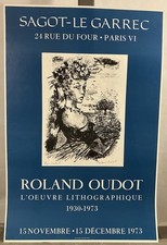 Affiche exposition roland d'occasion  Vannes