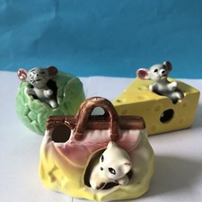 Three novelty mice for sale  PLYMOUTH