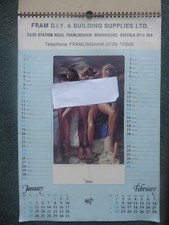 Glamour calendar 1987. for sale  TUNBRIDGE WELLS