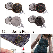 Jeans buttons 17mm for sale  WALTHAM CROSS