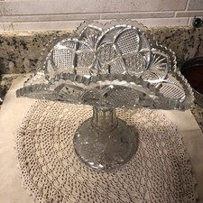 Suporte de vidro vintage banana barco vidro dobrado tigela de frutas comprar usado  Enviando para Brazil