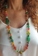 Collana donna lunga usato  Italia