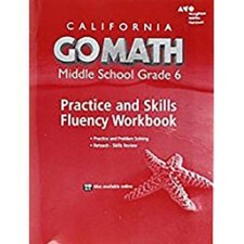 Math california practice for sale  Montgomery