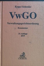 Verwaltungsgerichtsordnung kom gebraucht kaufen  Koblenz