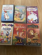 Disney vhs tapes for sale  WARRINGTON