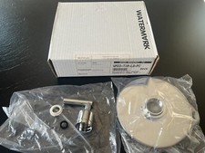 WM23-T10-l8-PC MARCA D'ÁGUA Acabamento de Chuveiro Termostático de Parede Polimento Cromado NOVO, usado comprar usado  Enviando para Brazil
