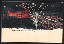 Lithographie heidelberg schlo� gebraucht kaufen  Berlin