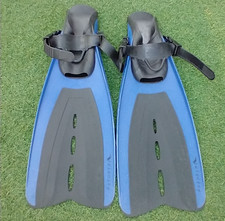 AERIS VELOCITY BARBATANAS AZUIS PÉ COMPLETO PARA MERGULHO SNORKELING NATAÇÃO S-M barbatanas de natação comprar usado  Enviando para Brazil
