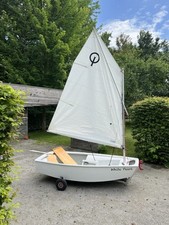 Segelboot ptimist segel gebraucht kaufen  Wendisch Rietz