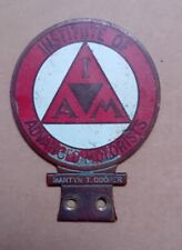 Vintage institute advanced for sale  CHESTER