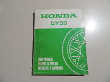 Workshop manual honda d'occasion  Expédié en Belgium