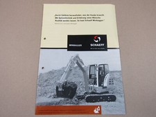 Prospekt schaeff minibagger gebraucht kaufen  Merseburg
