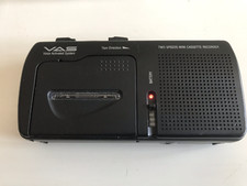 VAS Voice Activated System TWO SPEEDS MINI CASSETTE RECORDER mit 4Mini Kassetten comprar usado  Enviando para Brazil