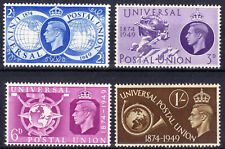 Usado, GB 1949 75º Aniversário da UPU conjunto SG 499-502 MNH perfeito estado *POSTAGEM COMBINADA* comprar usado  Enviando para Brazil