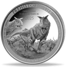 Prehistoric life carnotaurus gebraucht kaufen  Borgholzhausen