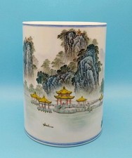 Chinese porcelain brush for sale  MACCLESFIELD