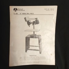 Rockwell international manual for sale  Cincinnati