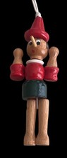 Vintage pinocchio wooden for sale  Lilburn
