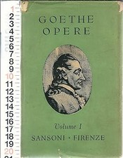 Lett. tedesca goethe usato  Vejano