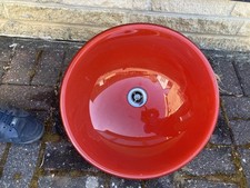 Red round sink for sale  BOSTON