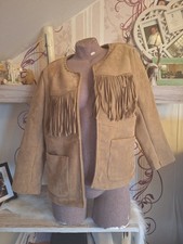 Lederjacke westernjacke bikerj gebraucht kaufen  Mammendorf