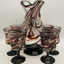 Amici glass brown for sale  Stockton