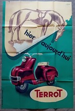Terrot affiche originale d'occasion  Cagnes-sur-Mer