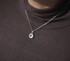 Pendentif blanc 18cts d'occasion  Ifs