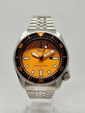RELÓGIO AUTOMÁTICO USADO SEIKO MERGULHADOR 4205-015T MOSTRADOR LARANJA 660082, usado comprar usado  Enviando para Brazil