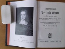 John miltons poetische gebraucht kaufen  Berlin