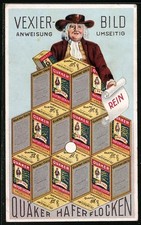 Vertreterkarte quäker haferfl gebraucht kaufen Vertreterkarte quäker haferfl gebraucht kaufen  Berlin