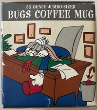 Caneca de café tamanho jumbo Looney Tunes Bugs Bunny da Warner Bros. comprar usado Caneca de café tamanho jumbo Looney Tunes Bugs Bunny da Warner Bros. comprar usado  Enviando para Brazil