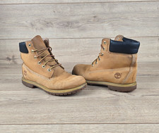 Bota Feminina Timberland Premium 6 Polegadas Impermeável Tamanho Reino Unido 8 Larga Couro Amarelo, usado comprar usado  Enviando para Brazil