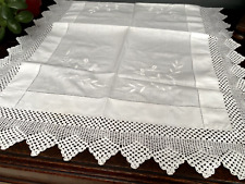 Vintage handmade lace for sale  GRETNA