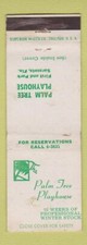 Matchbook cover palm for sale  USA
