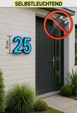 15cm hausnummer selbstleuchten gebraucht kaufen  Roetgen