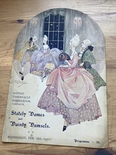 1931 programme dames for sale  IPSWICH