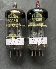 Dobrana Para ECC85 TELAM 1960r. Foliowy Getter. NOS na sprzedaż  PL