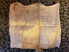 Usado, Antigo início dos anos 1600 pergaminho guerra civil novo modelo documento do exército Thomas Myddleton comprar usado  Enviando para Brazil