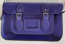 Leather satchel satchel for sale  MARLBOROUGH