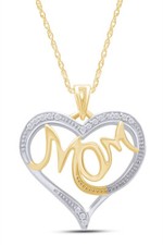 Mom heart pendant for sale  Houston