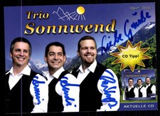 Trio sonnwend autogrammkarte gebraucht kaufen  Bad Neustadt-Umland