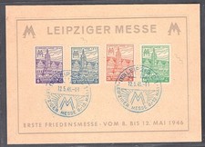 Sbz ereigniskarte leipziger gebraucht kaufen  Berlin