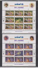 UNO Wien - 1996 - Mi.-Nr. 218-219 Kleinbogen 50 Jahre Kinderhilfswerk UNICEF ** comprar usado  Enviando para Brazil
