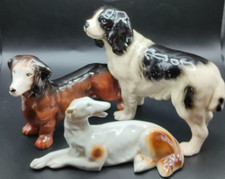 Vintage porcelain dog for sale  LEEDS
