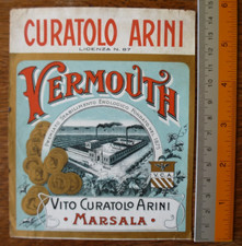 Etichetta vermouth vito usato  Faenza