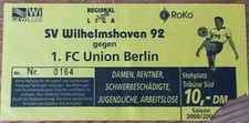 Sammler ticket wilhelmshaven gebraucht kaufen  Wuppertal